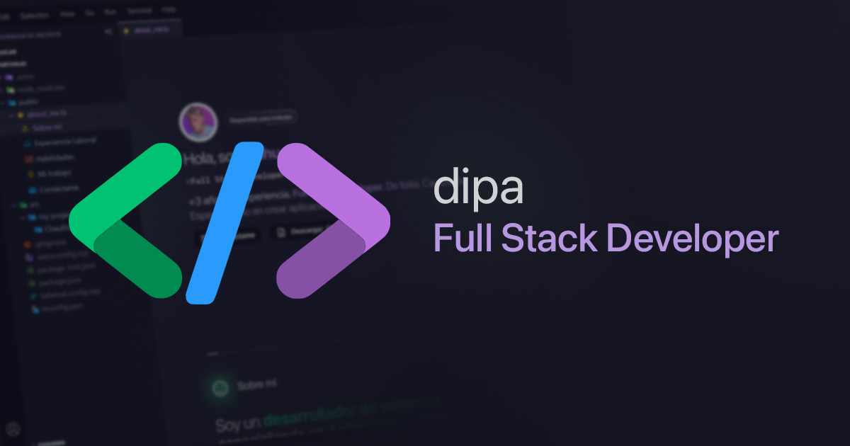 Nahuel Coria | Full Stack Developer